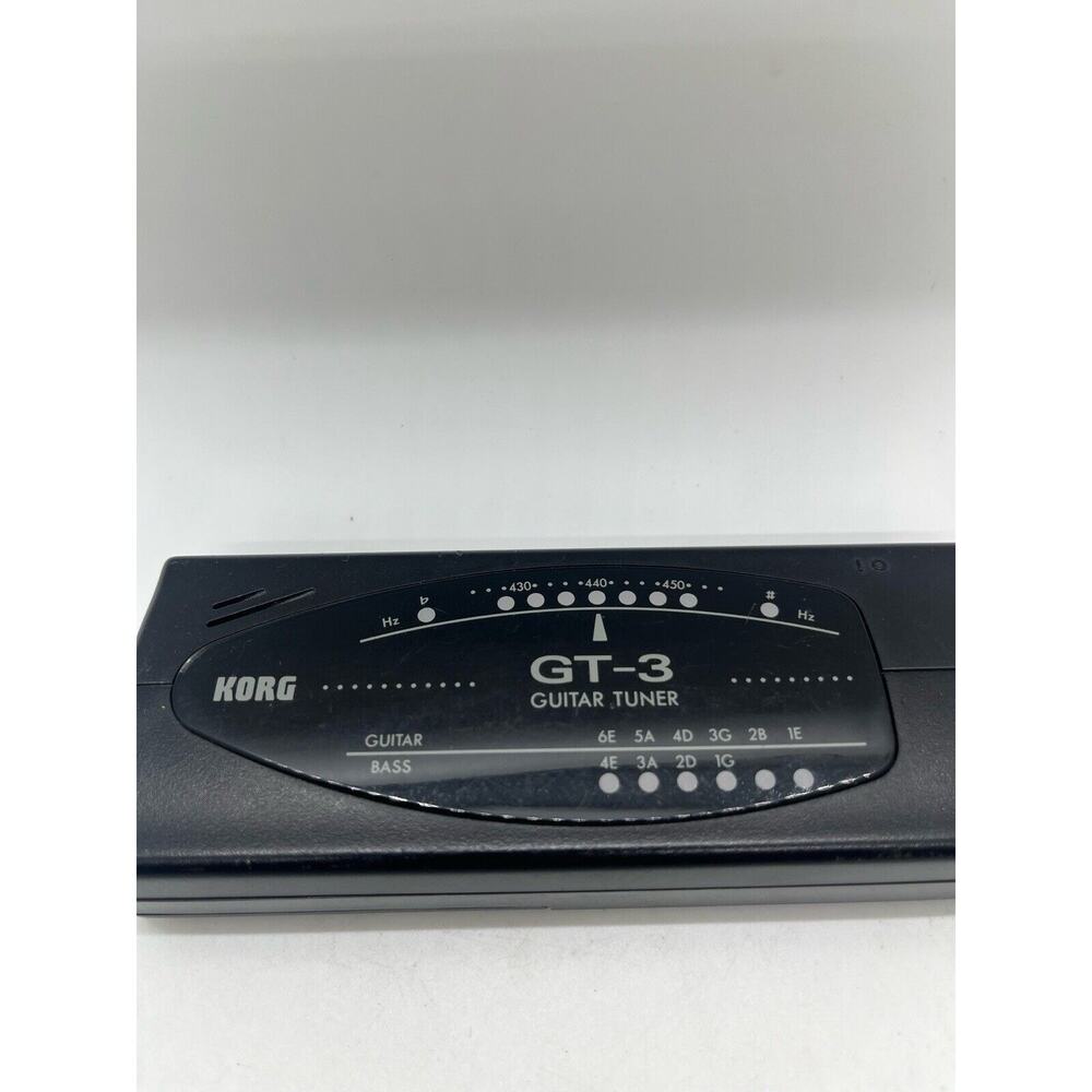 Korg GT-3 Portable Auto Guitar Tuner (Acoustic, Electric, Guitar, Bass, Banjo)